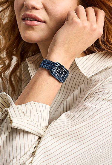 Raquel 26mm Three-Hand Navy Stainless Steel Watch - Image 2