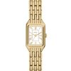 Raquel Mini 18mm Three-Hand Gold-Tone Stainless Steel Watch